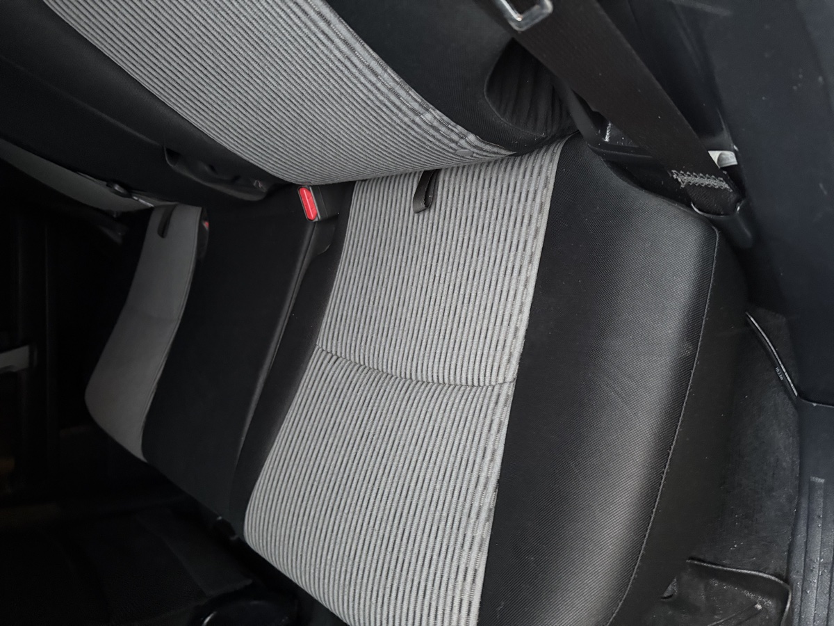 Back seat interior detailing Columbus OH - Bailey Precision Auto